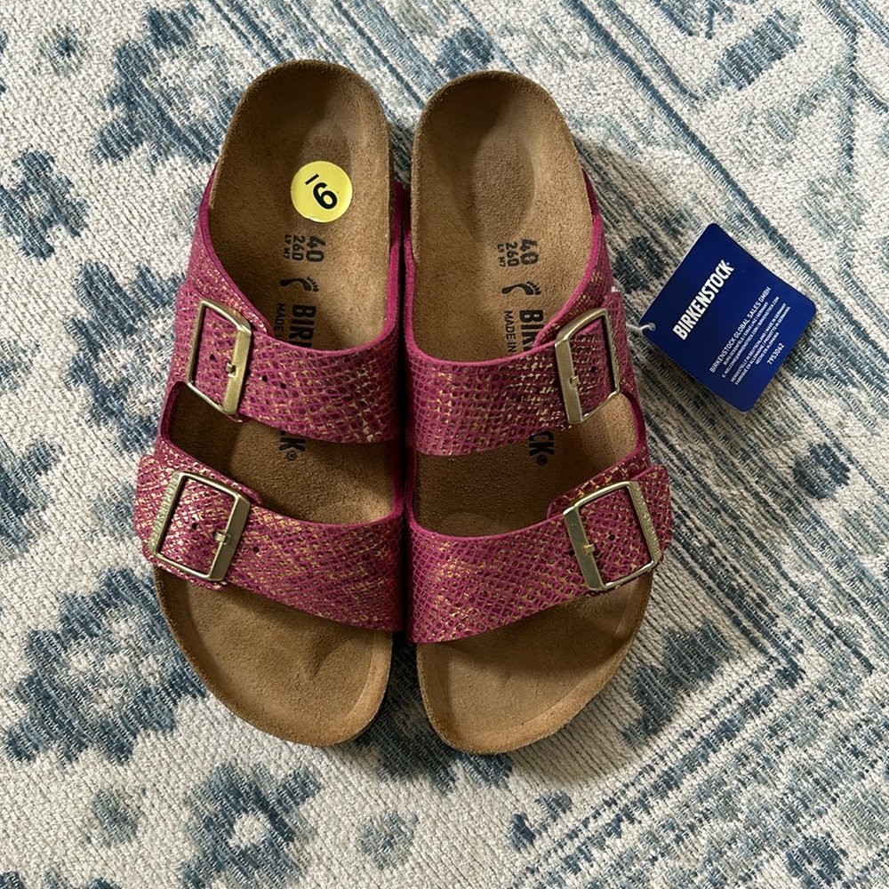 Birkenstock Arizona Python Comfort Sandal Size 9